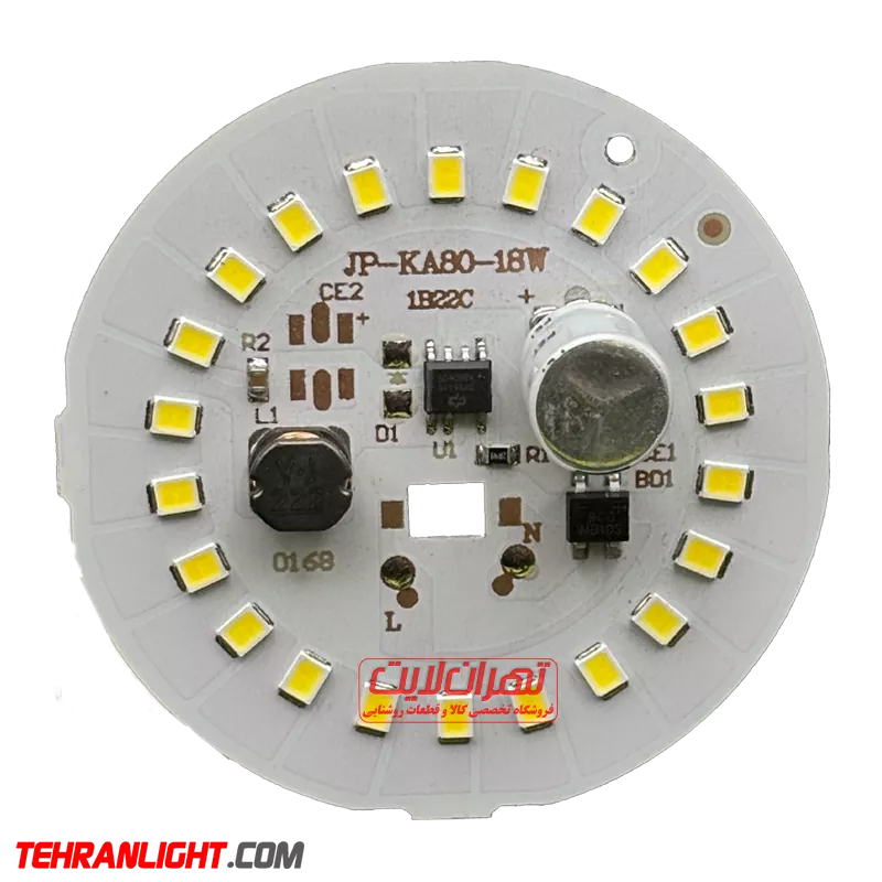 چیپ ال ای دی 18 وات 220 ولت خازندار نور مهتابی مدل MYLV0494