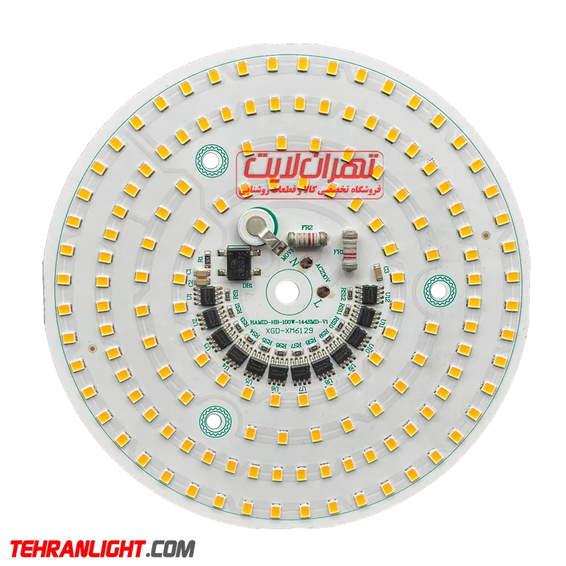 چیپ ال ای دی 100 وات 220 ولت نور آفتابی مدل xgd-l11540