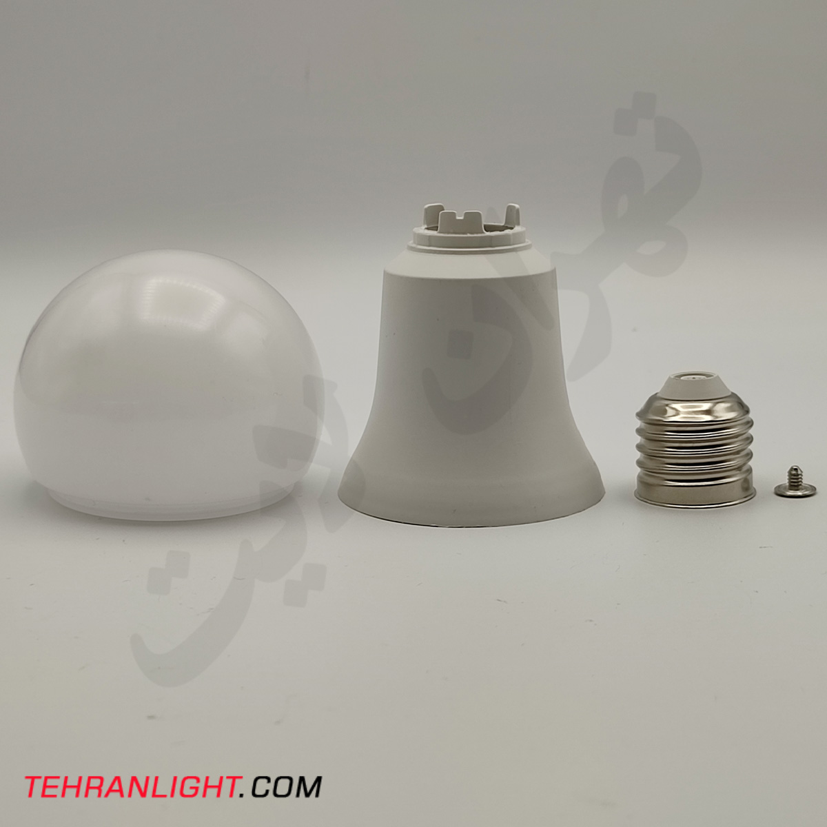بدنه لامپ حبابی 12 وات کامل