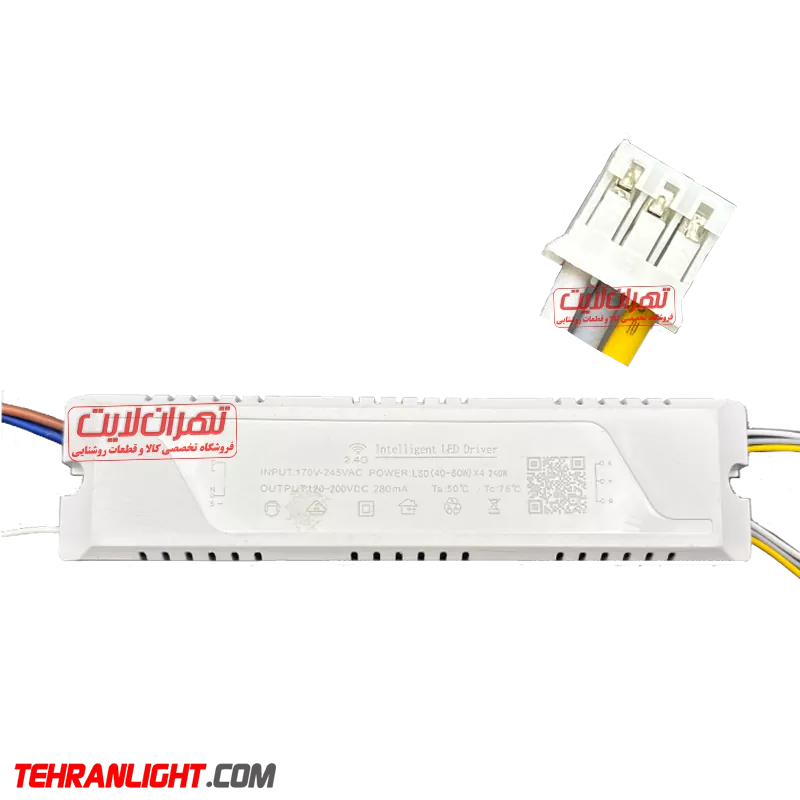 درایور ال ای دی 3 حالته 40 تا 60 وات 4 خروجی اپلیکیشن دار