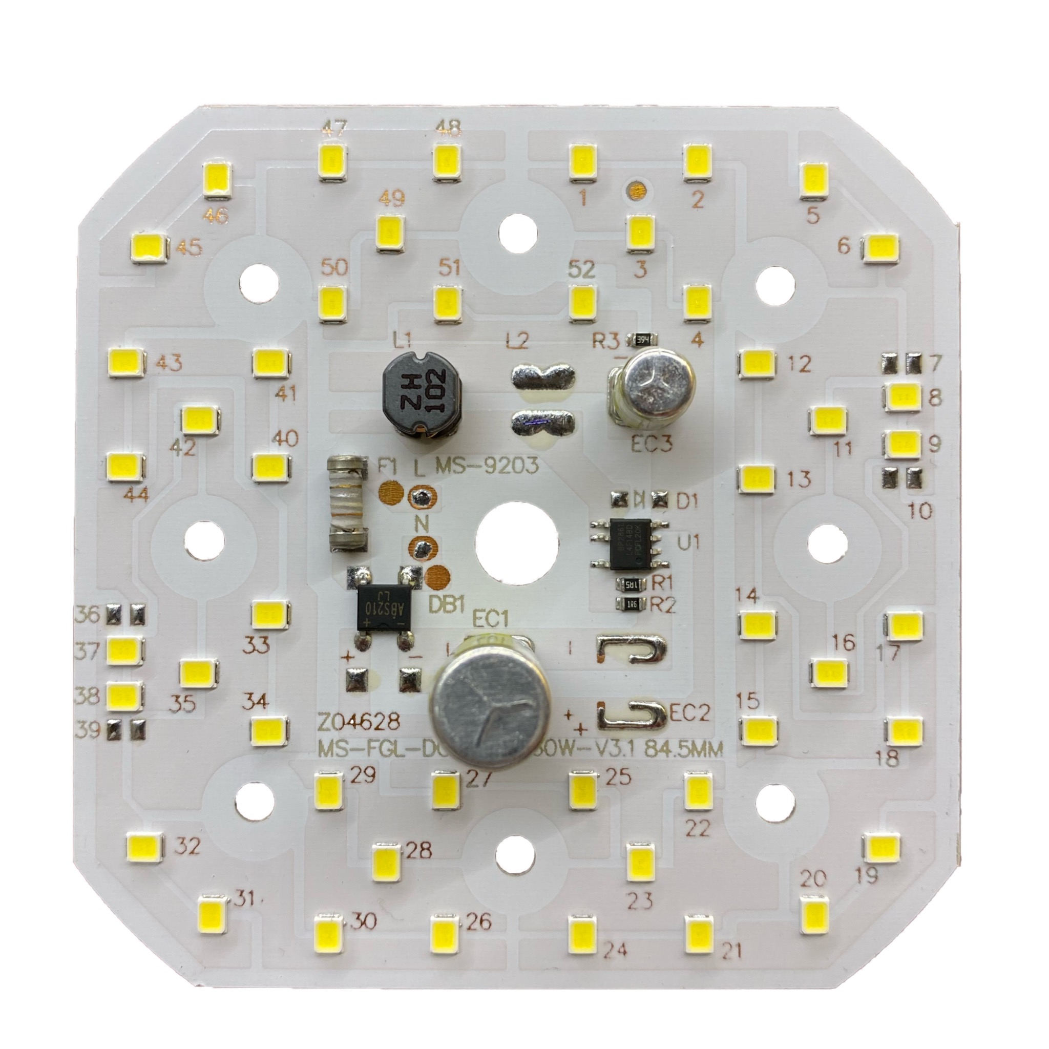 چیپ ۶۰ وات برق مستقیم DOB مدل MS9203 نور مهتابی